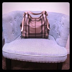 Authentic Burberry small tote